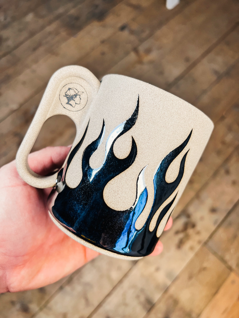 'Rearview Mirror' Mug - Short