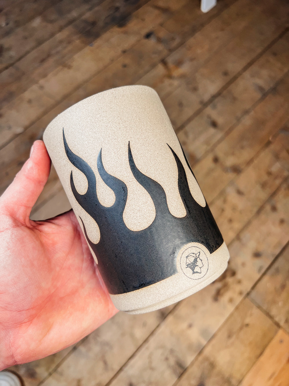 'Burnin' Rubber' Cup - Tall