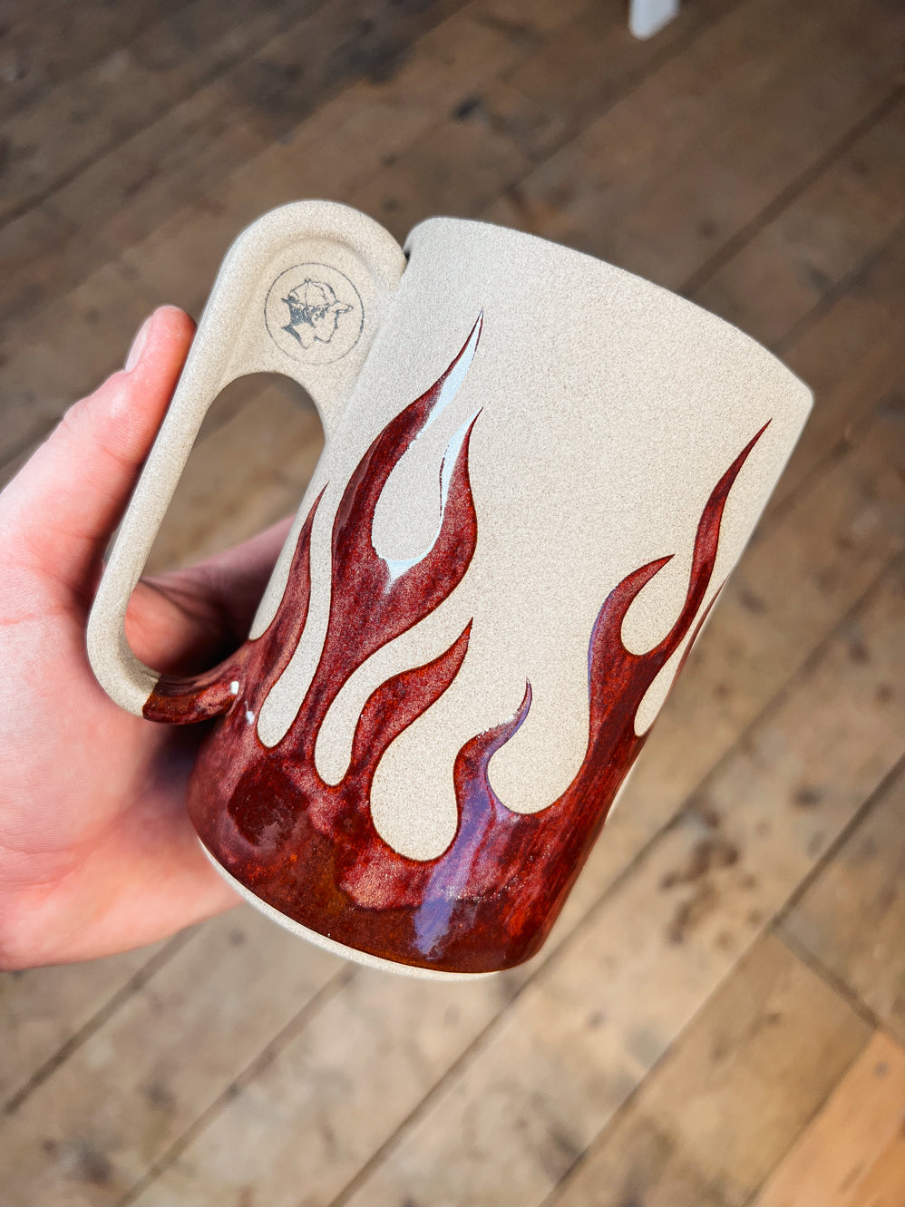 'Runnin' Hot' Mug - Tall