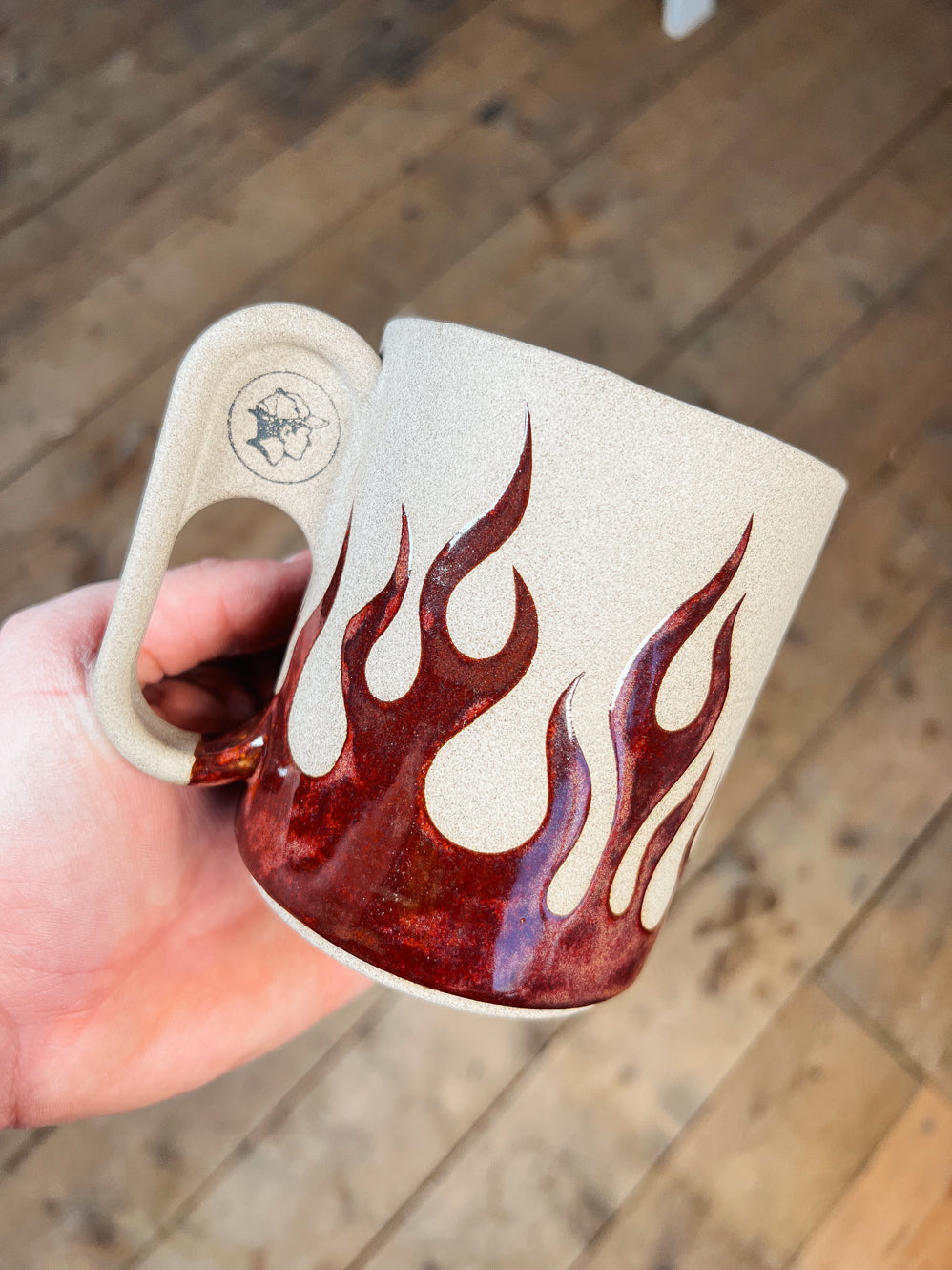 'Runnin' Hot' Mug - Short